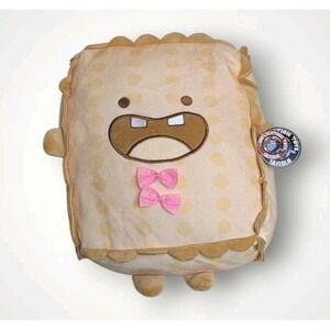 SpongeBob Cookie Plush Waffle Five Implication Stuffed Animal Dapper Tag 12" Odd
